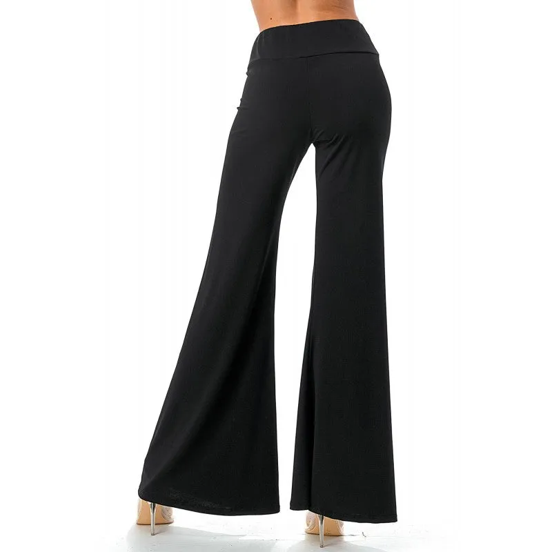 ARIELLA PALAZZO PANTS BLACK