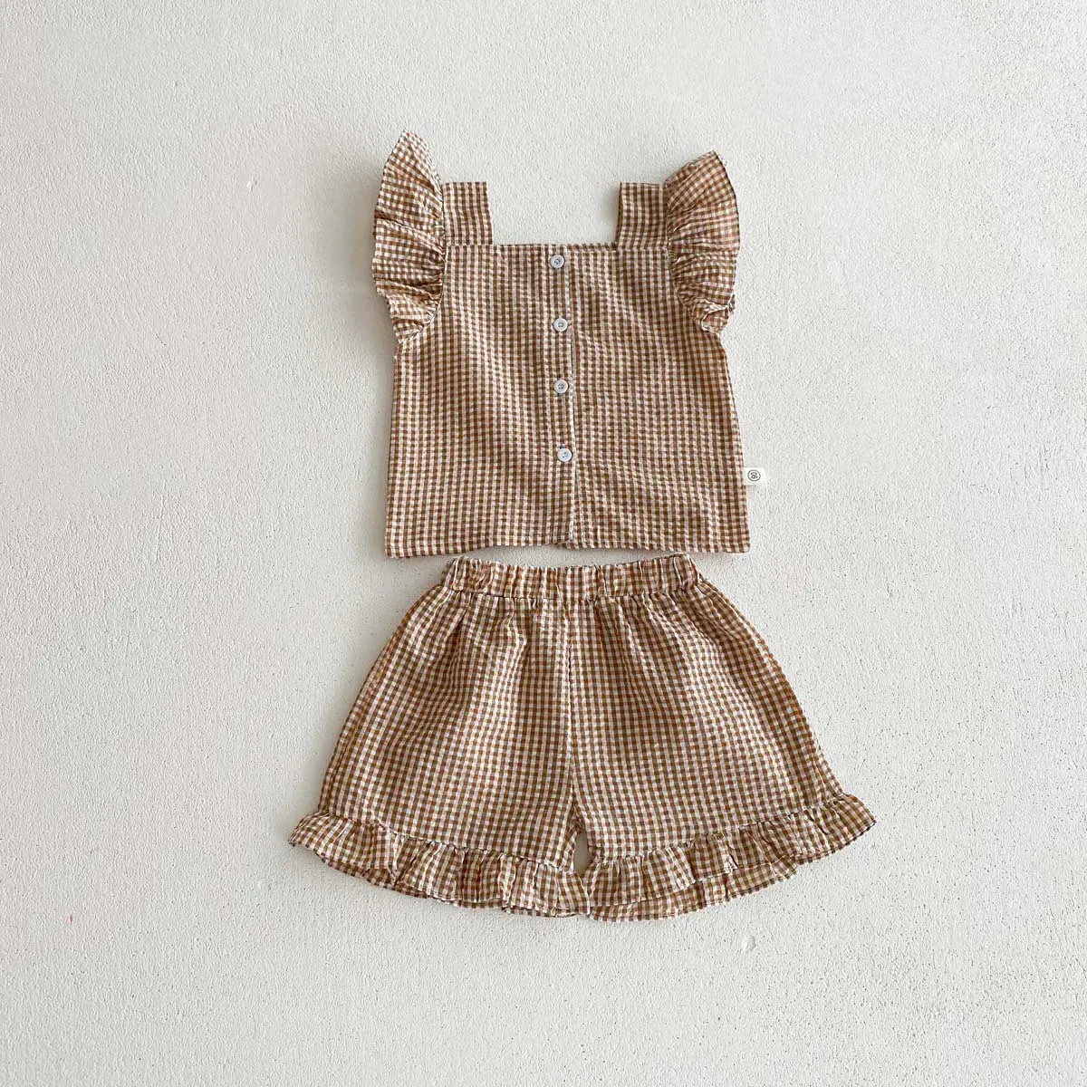 Baby Girls Ruffle Tee & Shorts