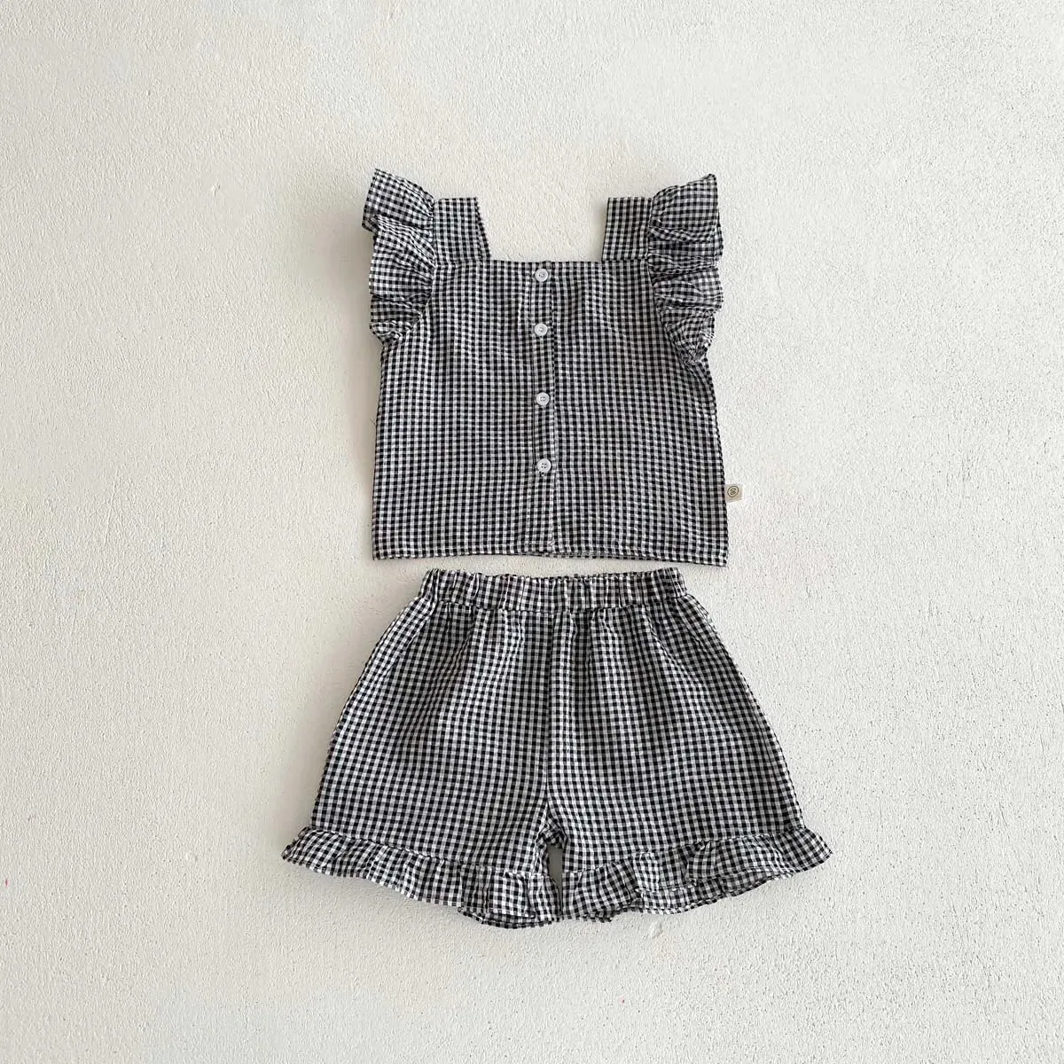 Baby Girls Ruffle Tee & Shorts