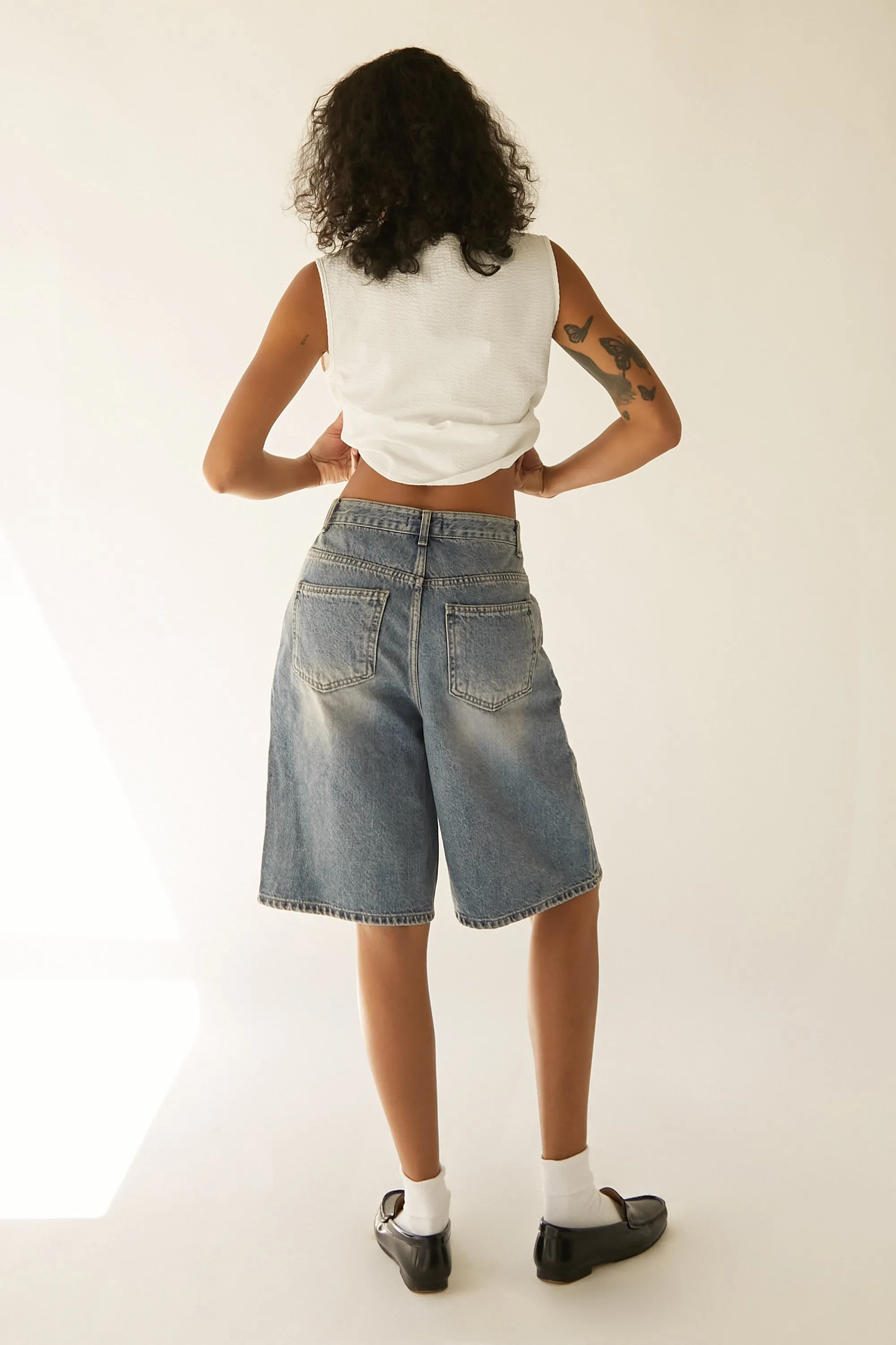 BERMUDA DENIM SHORTS