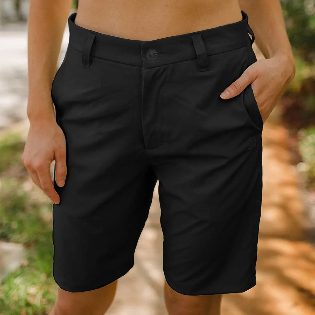 Black Bermuda Shorts