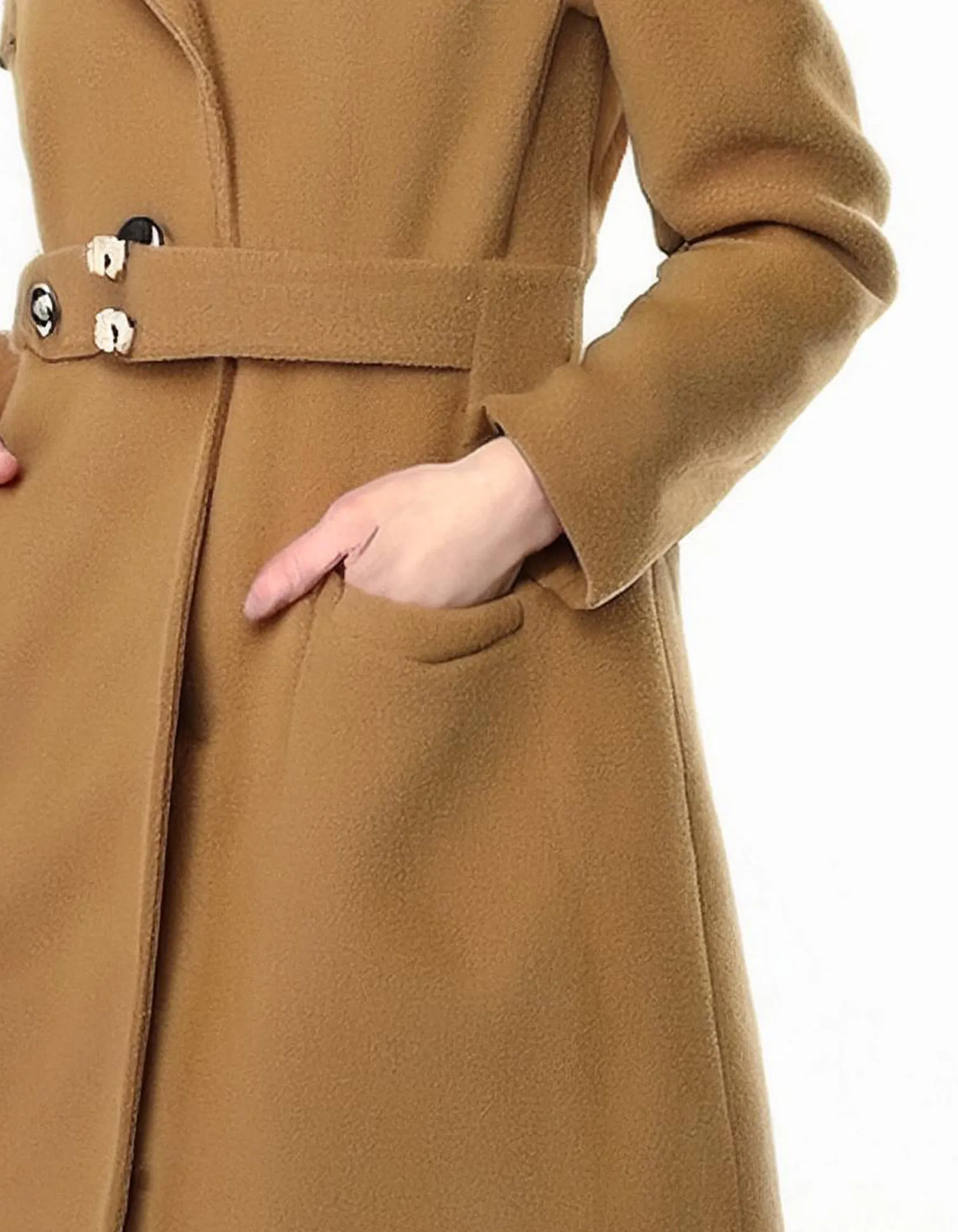 Caramel Comfort Peacoat