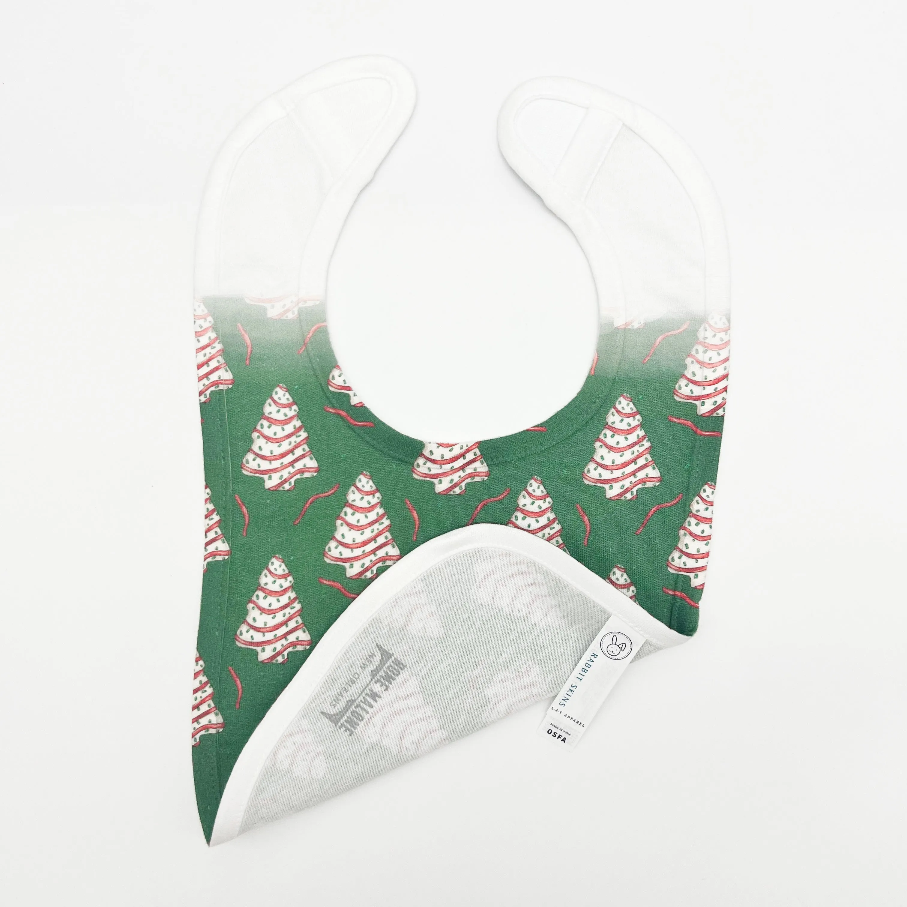 Christmas Cakes Bib