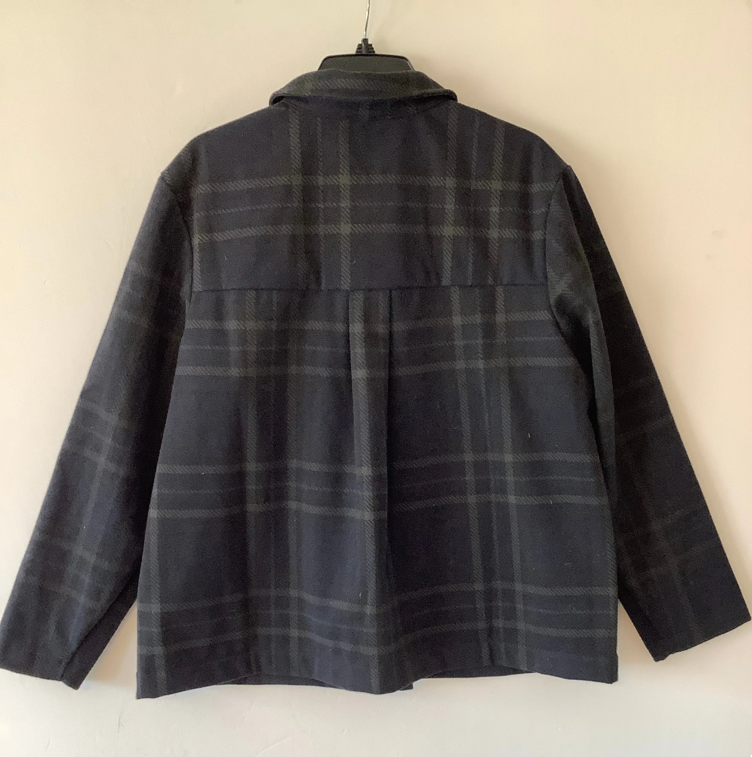 Coat Peacoat By Banana Republic In Navy, Size: Xl