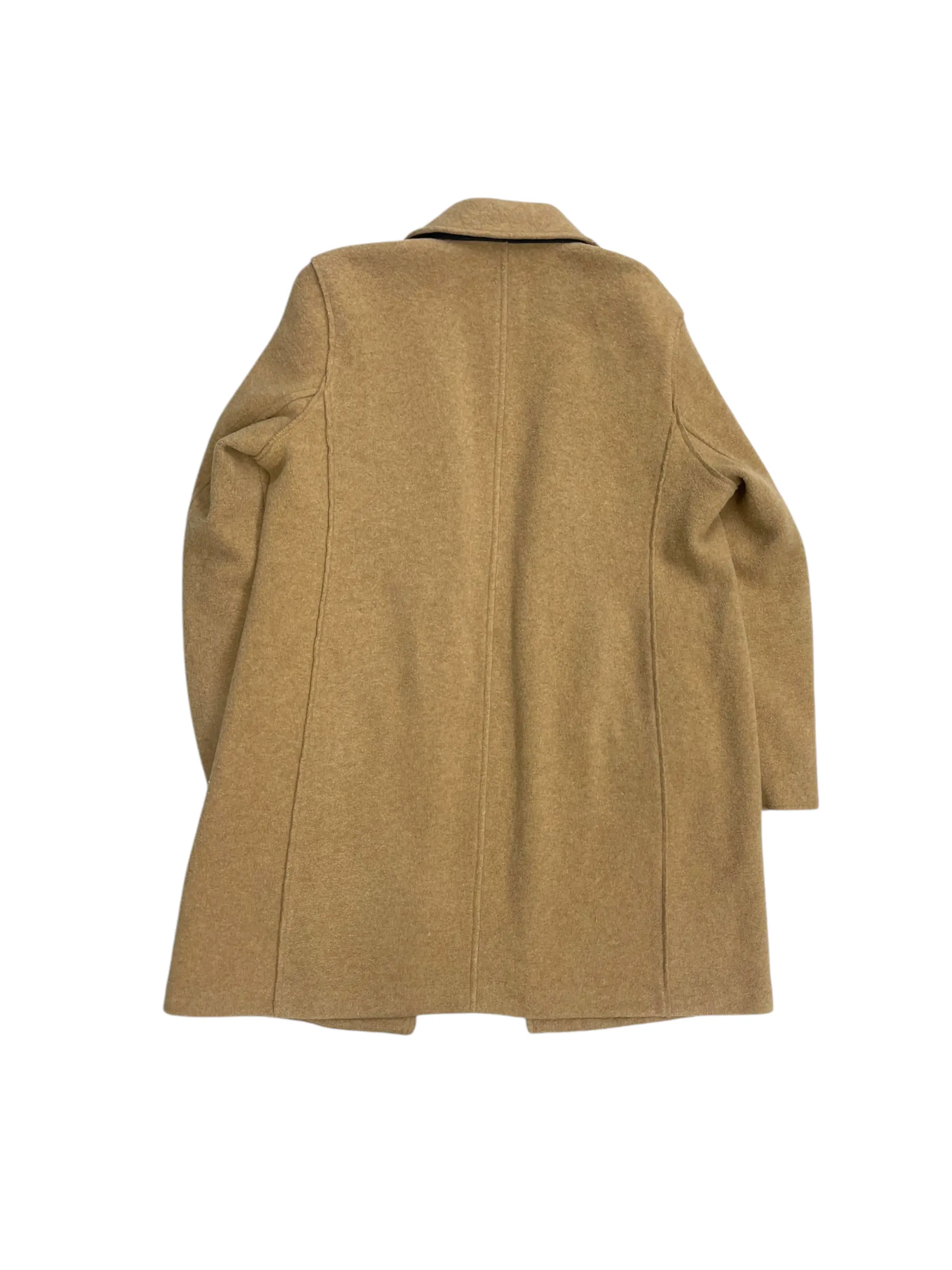 Coat Peacoat By J. Crew In Tan, Size: 12