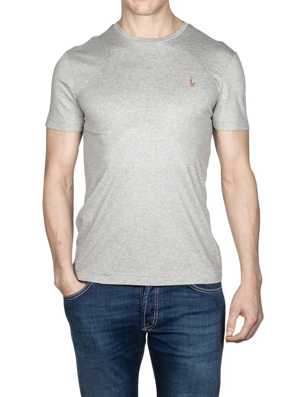 Custom Slim Fit Soft Cotton T-Shirt Andover Heather