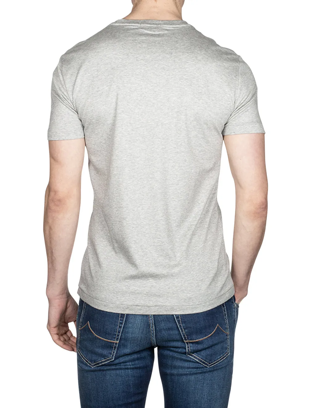 Custom Slim Fit Soft Cotton T-Shirt Andover Heather