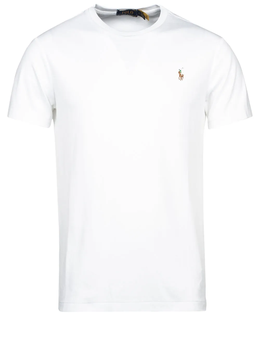 Custom Slim Fit Soft Cotton T-Shirt White