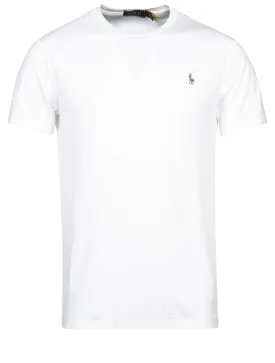 Custom Slim Fit Soft Cotton T-Shirt White