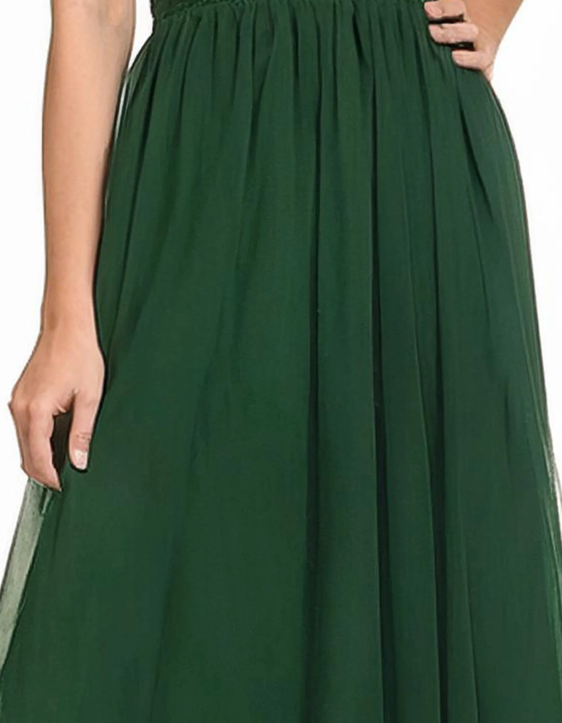 Emerald Majesty Evening Gown