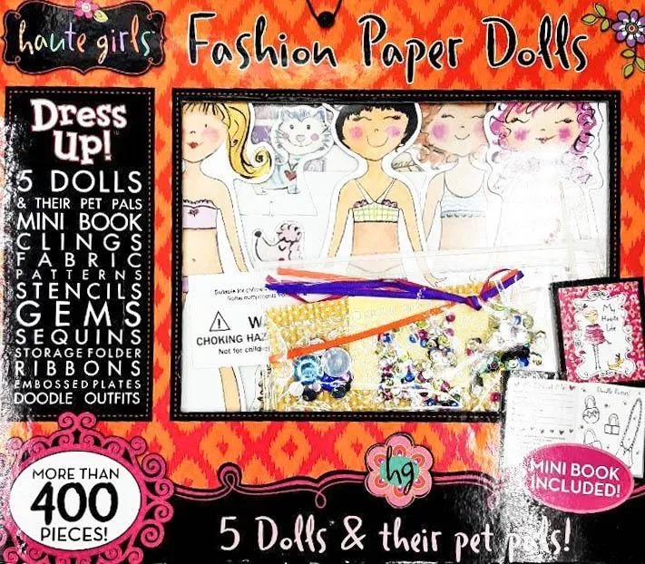 Fashion Paper Dolls Haute