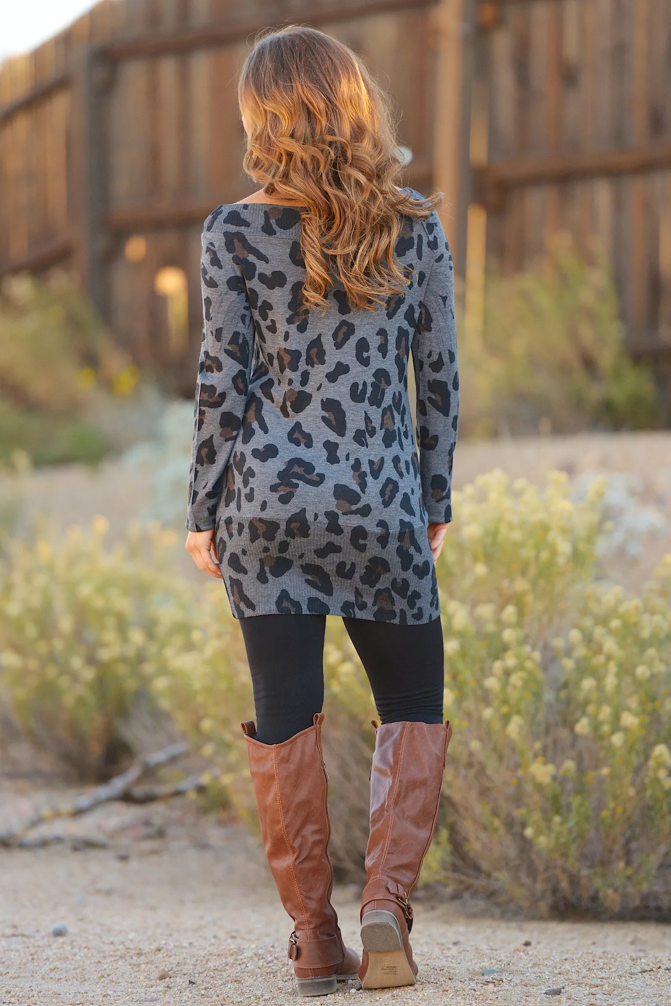 Fate Loves The Fearless Leopard Tunics