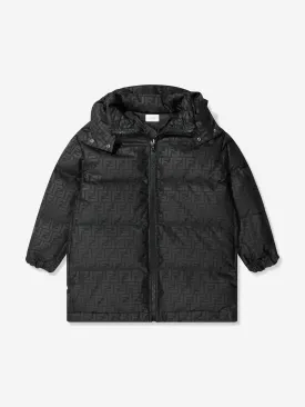 Fendi Kids Down Padded FF Logo Coat