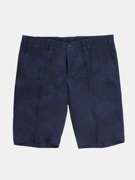 Fermo Shorts - Indigo Linen