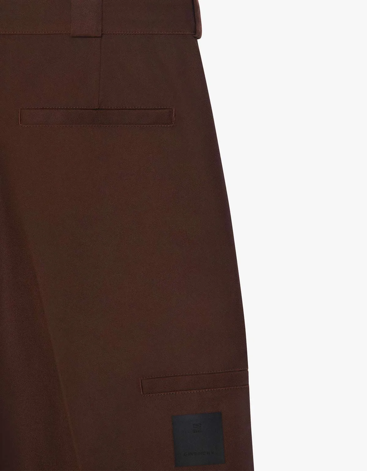 Givenchy Brown Chino Bermuda Shorts