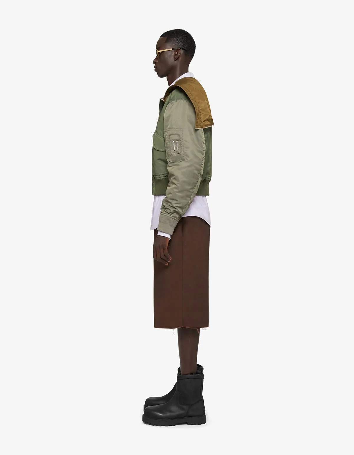 Givenchy Brown Chino Bermuda Shorts