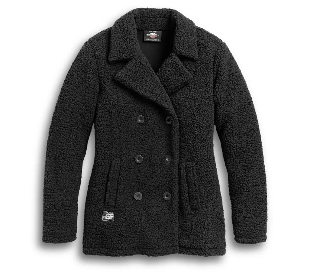 Harley-Davidson® Women's Sherpa Fleece Coat- 97418-20VW