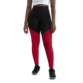 Humble Sportswear™ Carmine Red Sports Compression Leggings