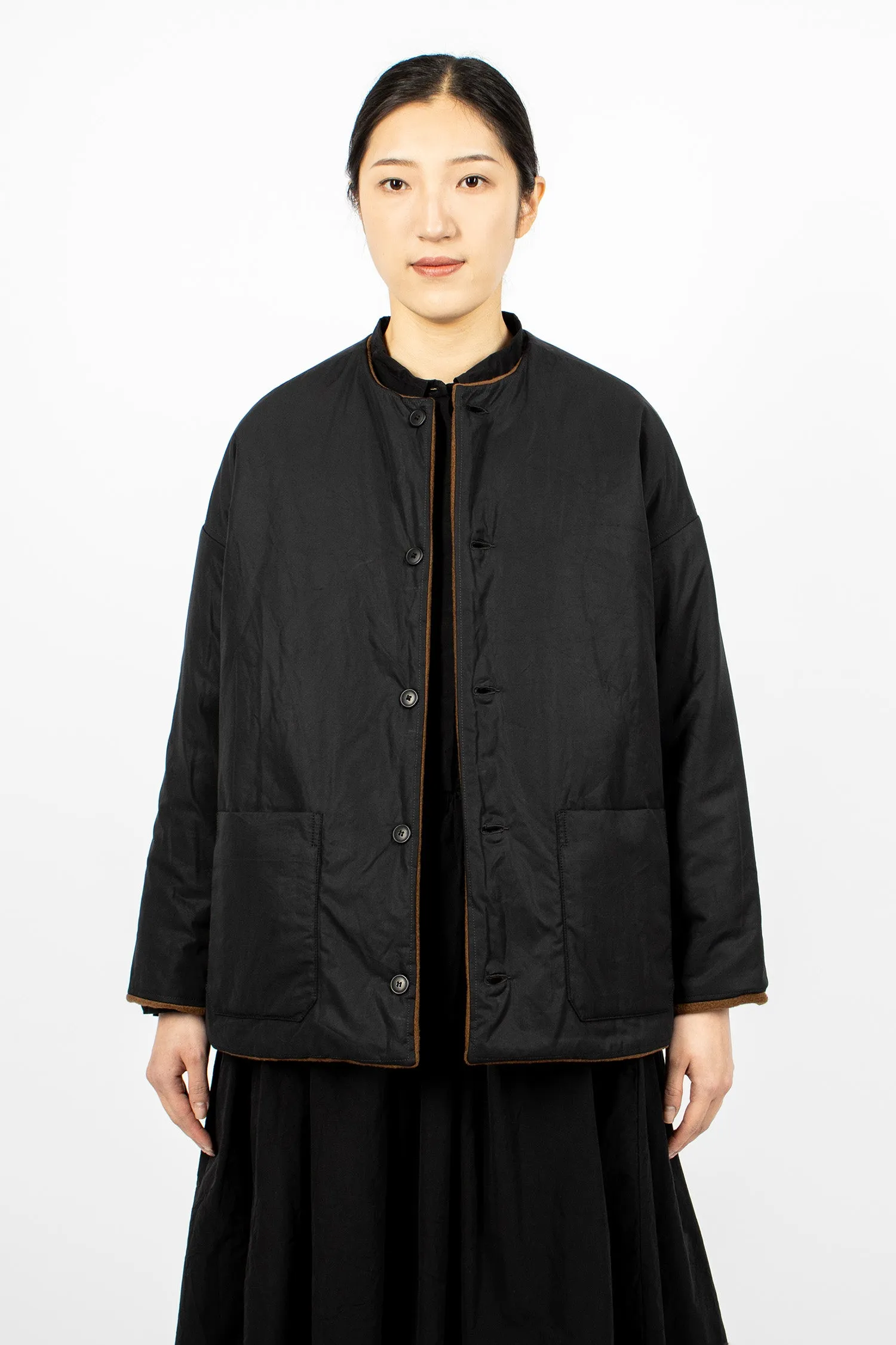 Julia Reversible Jacket Fudge