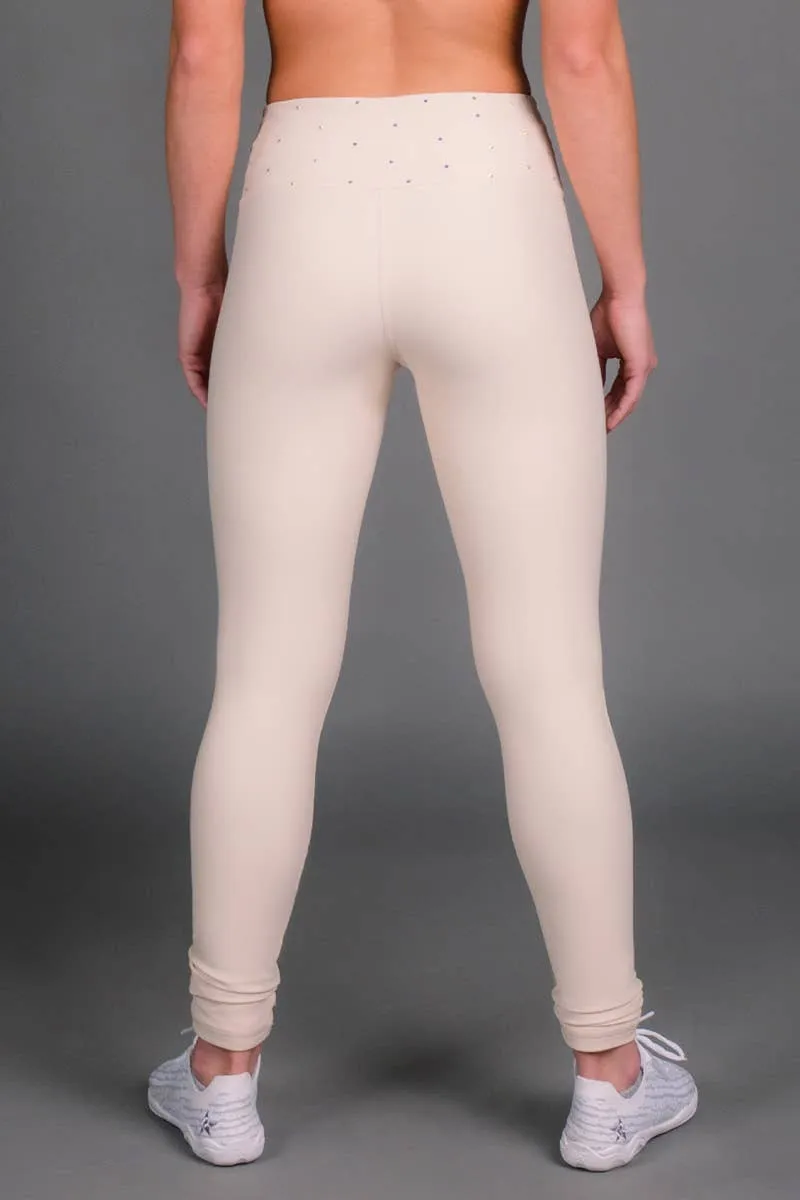 Legendary Legging in Beige Crystal