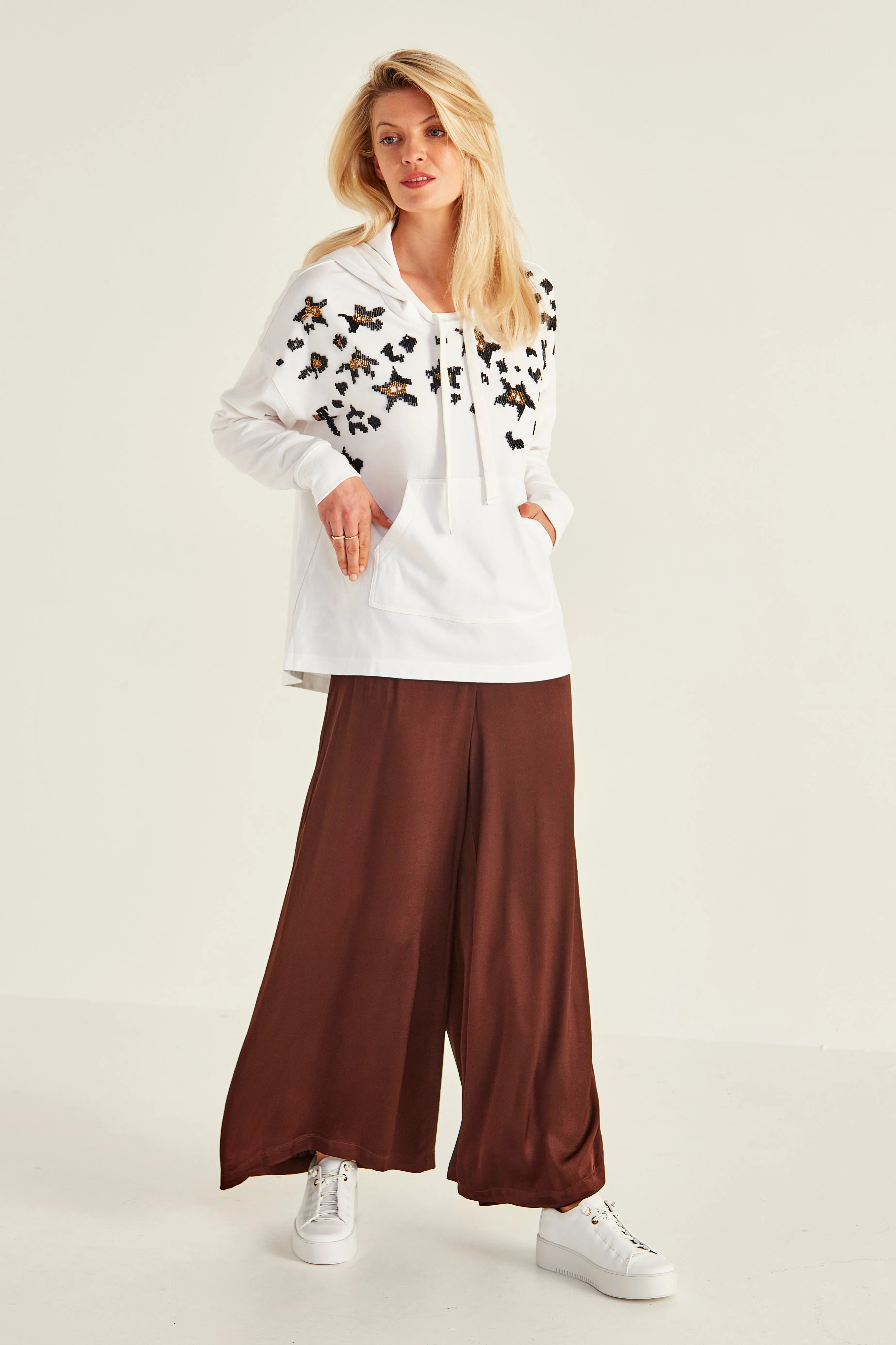 Lemon Tree Design Lucianna Pant - Chocolate