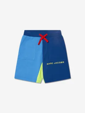 MARC JACOBS Boys Logo Bermuda Shorts in Blue