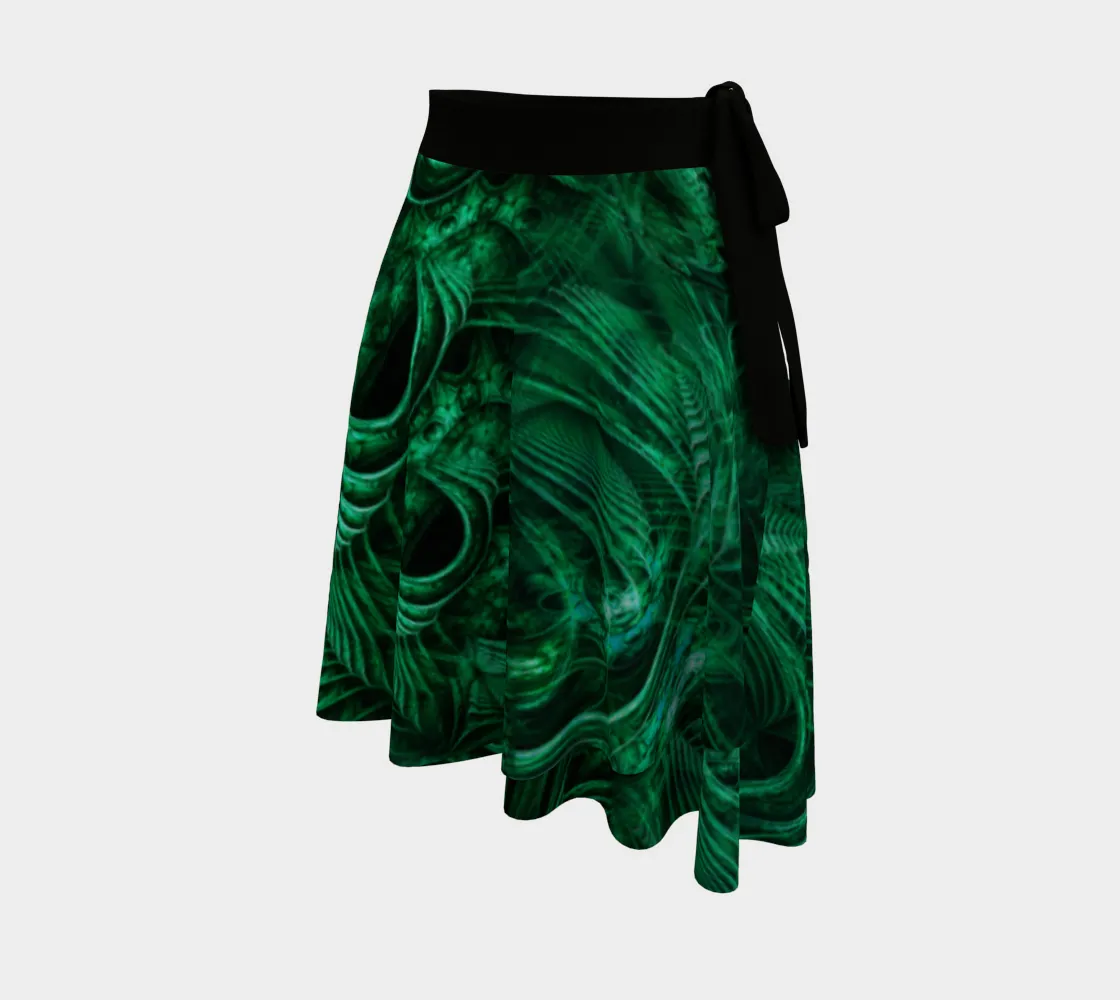 Meganeuropsis Wrap Skirt