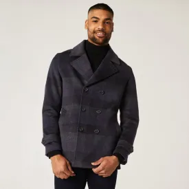 Men's Dark Navy Wool Peacoat