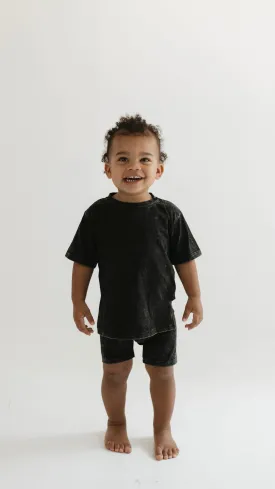 Midnight | Washed Child Short Set