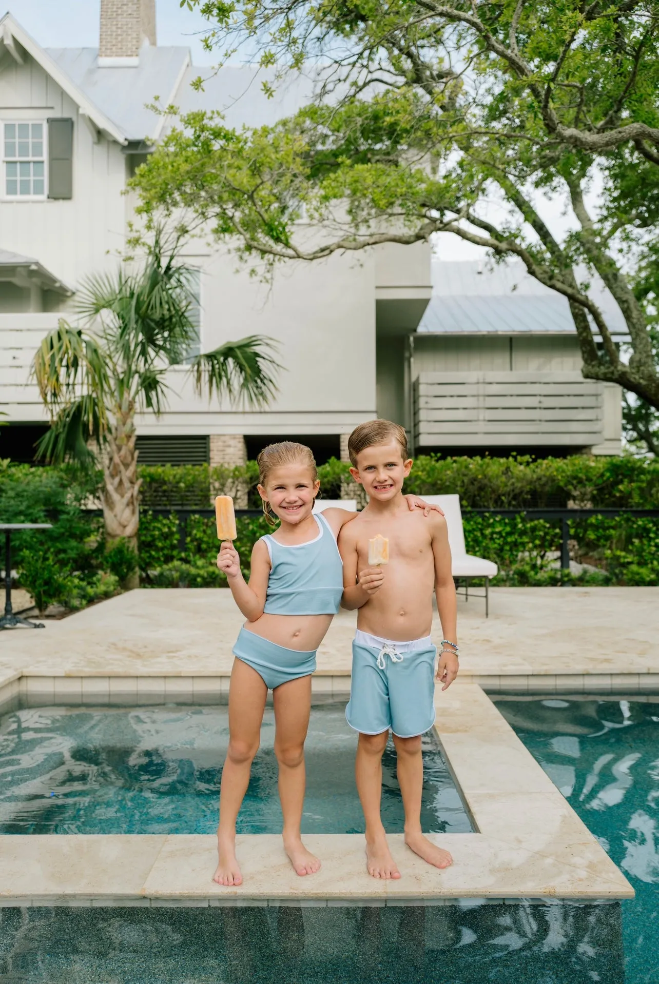 Mini Lain Bikini Set- Eucalyptus