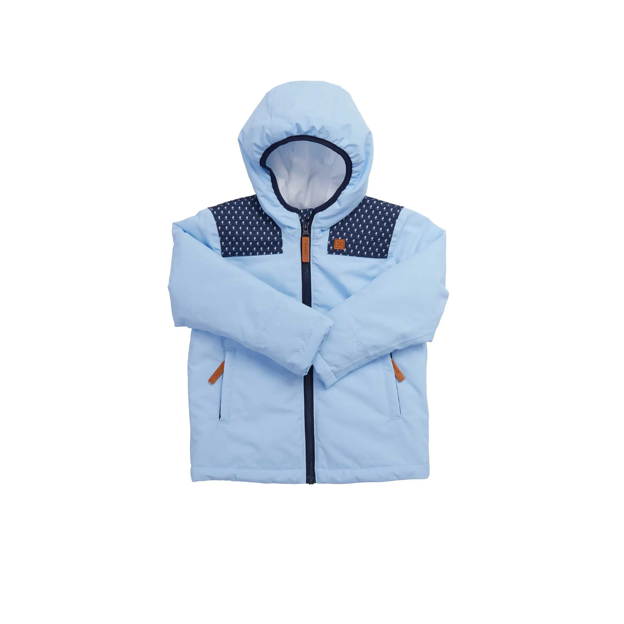 Mini Skier Ascent Coat in Sky Blue