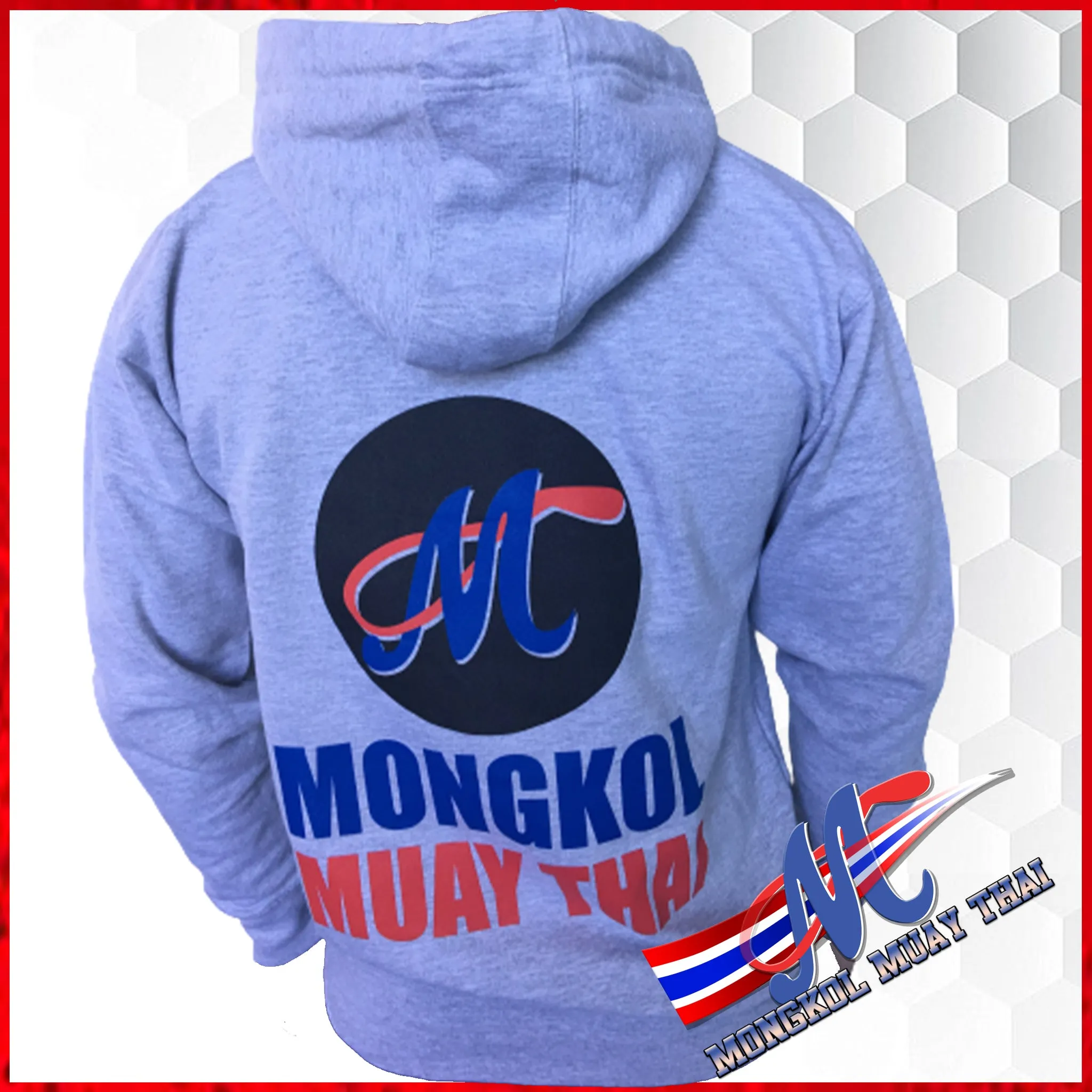 Mongkol Hoodies  Pull Over Black