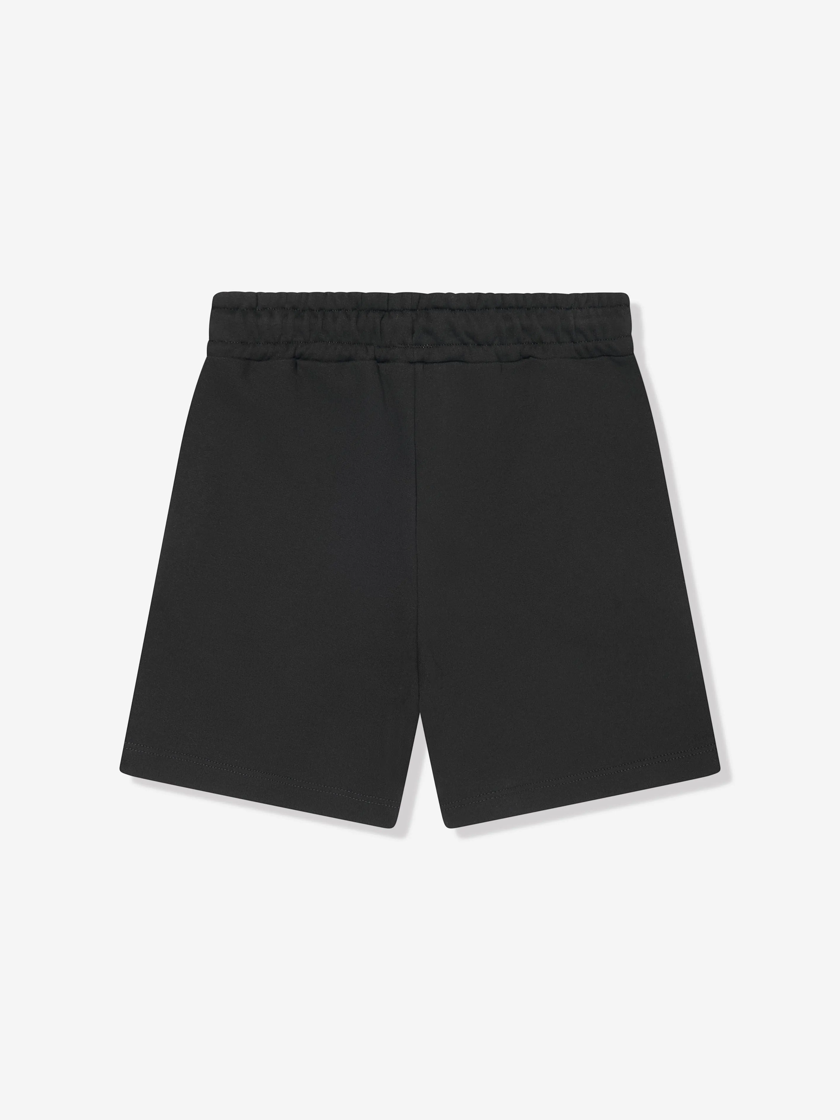 MSGM Boys Fleece Bermuda Shorts in Black