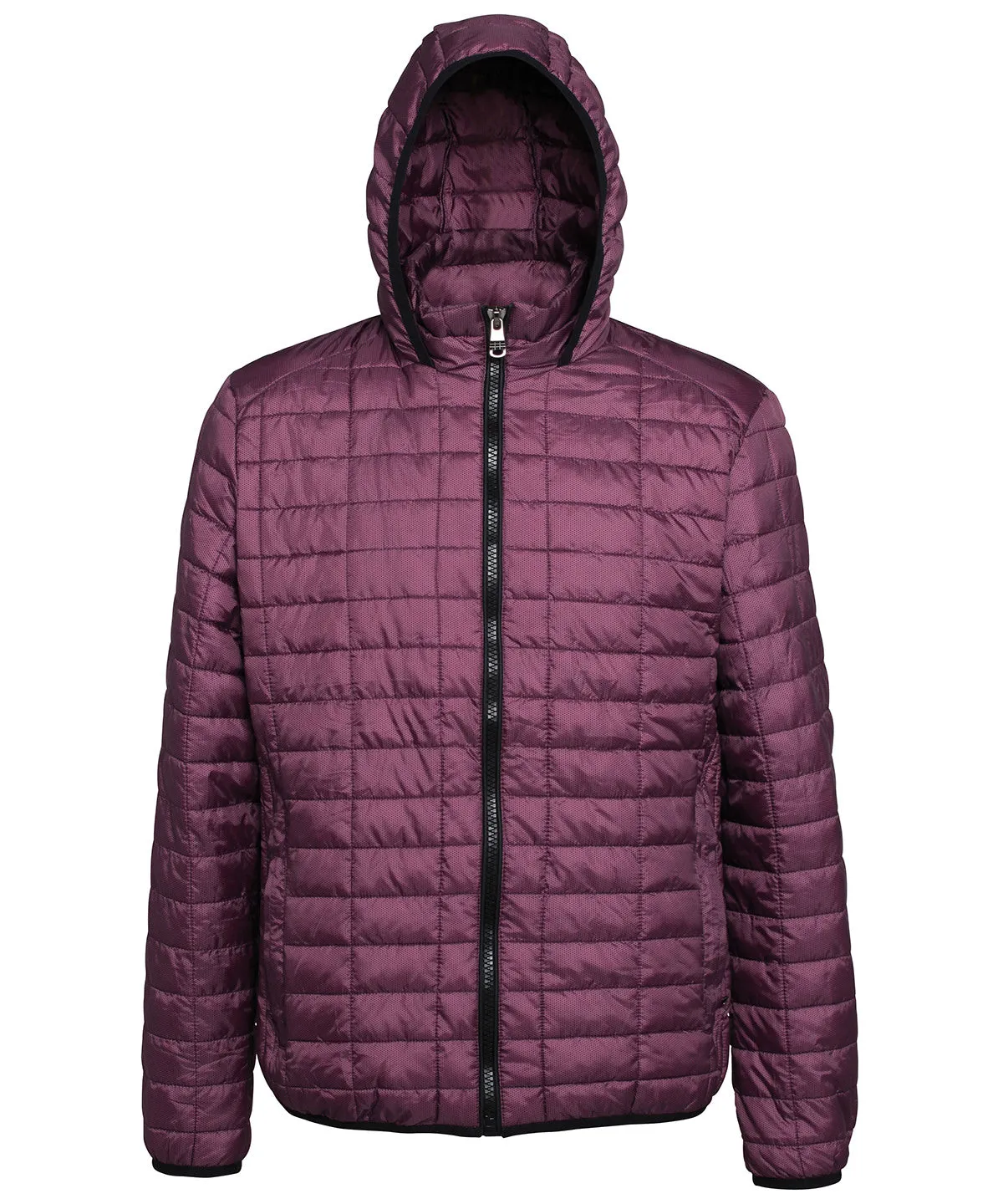 Mulberry - Honeycomb hooded jacket