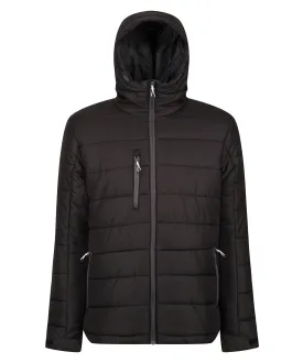 Navigate thermal hooded jacket | Black/Seal