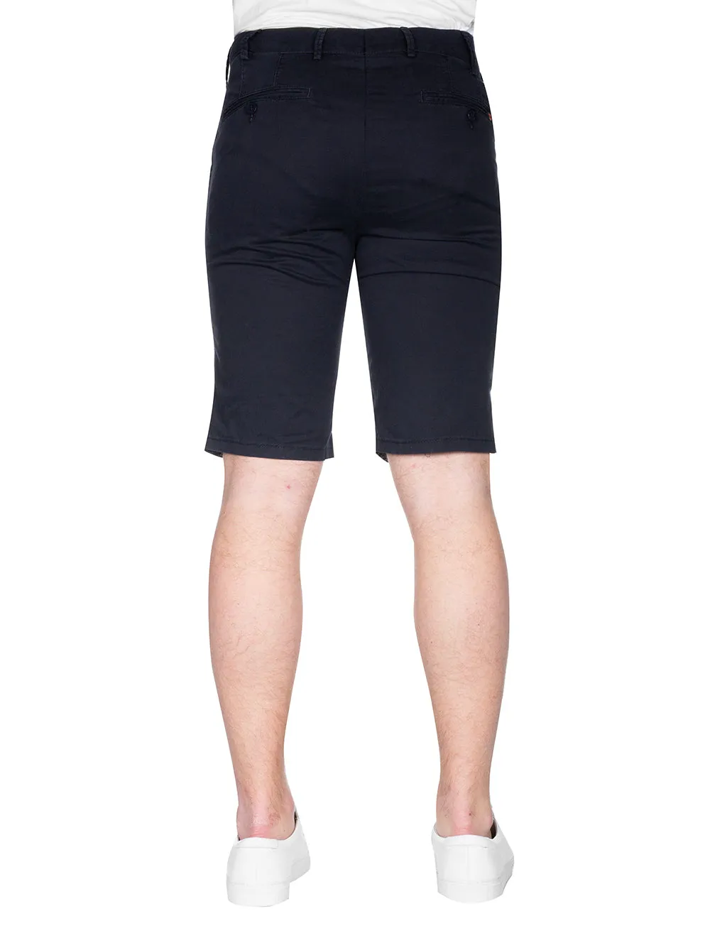 Navy Meyer B-Palma Cotton Shorts