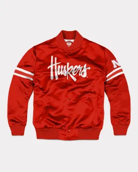 Nebraska Cornhuskers Red Bomber Jacket