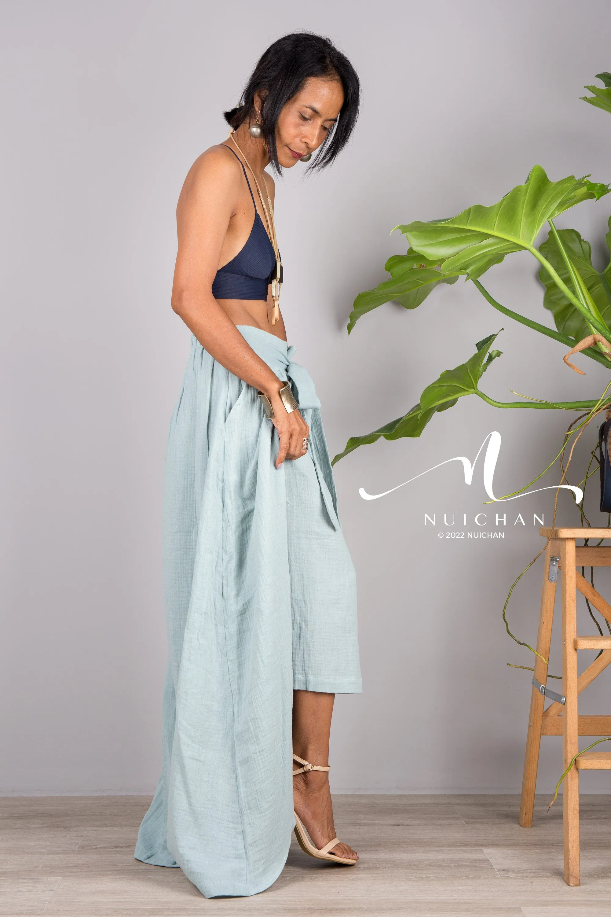 Organic Cotton wrap skirt