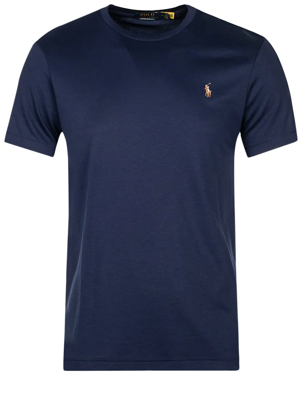 Pima Cotton T-shirt Navy