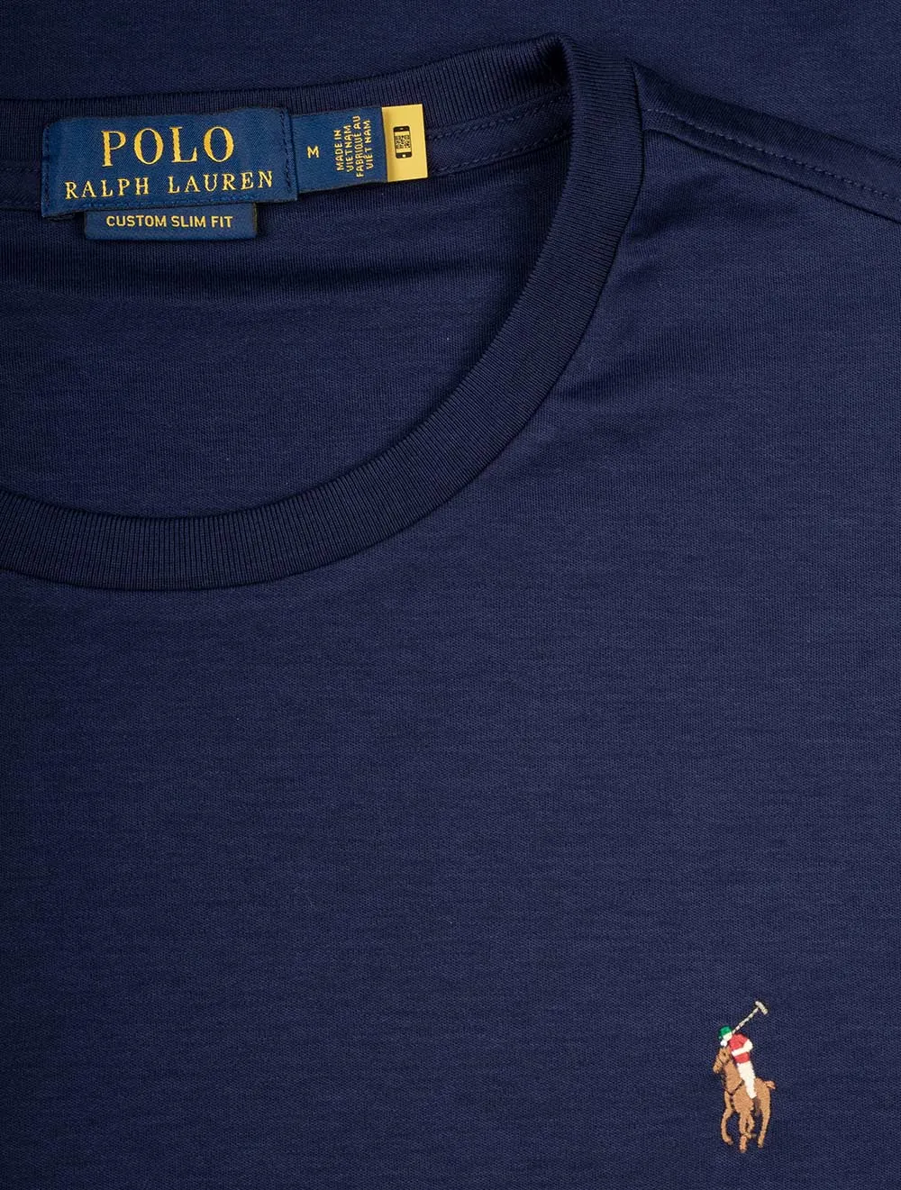 Pima Cotton T-shirt Navy