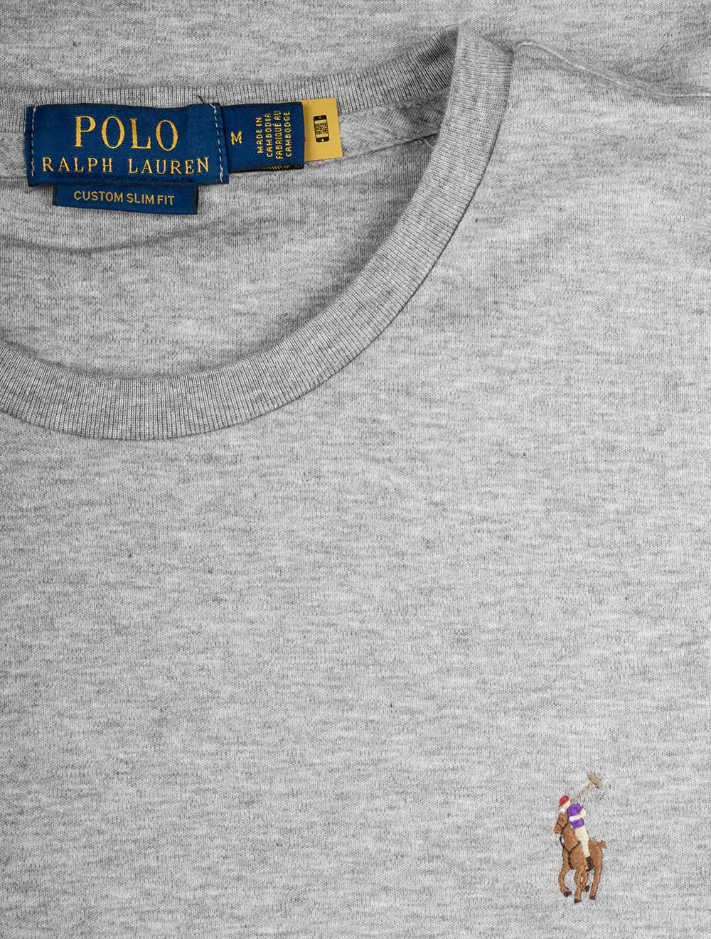 Pima Polo T-Shirt Andover Heather