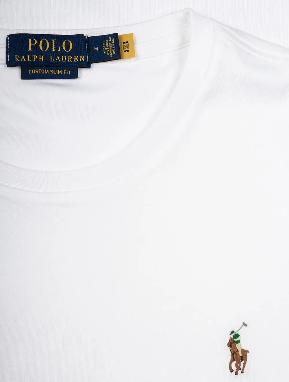 Pima Polo T-Shirt White