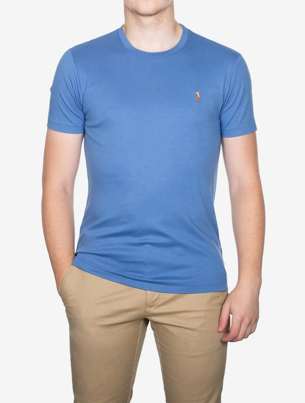 Pima Short Sleeve T-shirt Blue