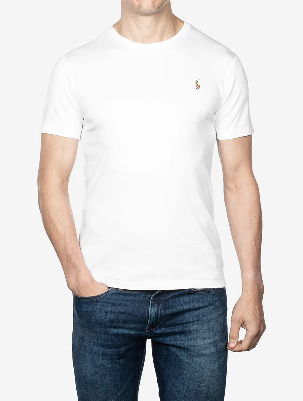 Pima Short Sleeve T-shirt White