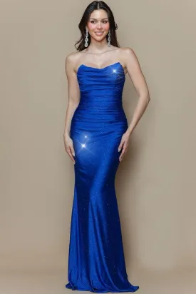 Prom,Bridesmaid Dress,Bridal,Gowns,Evening Dress  Royal Blue