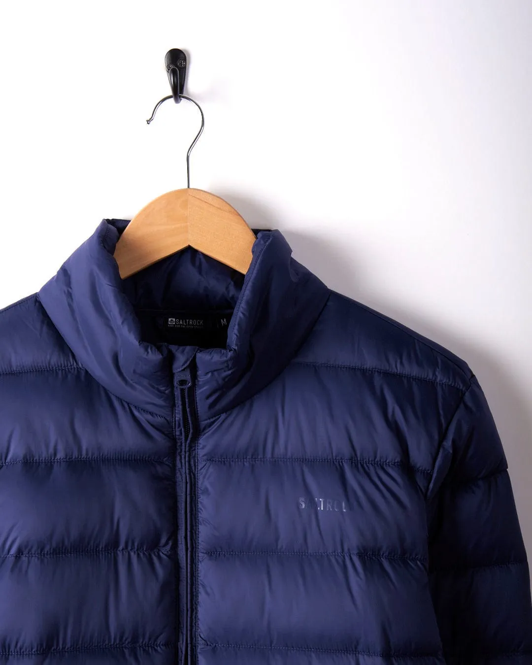 Resin - Mens Recycled Padded Jacket - Blue