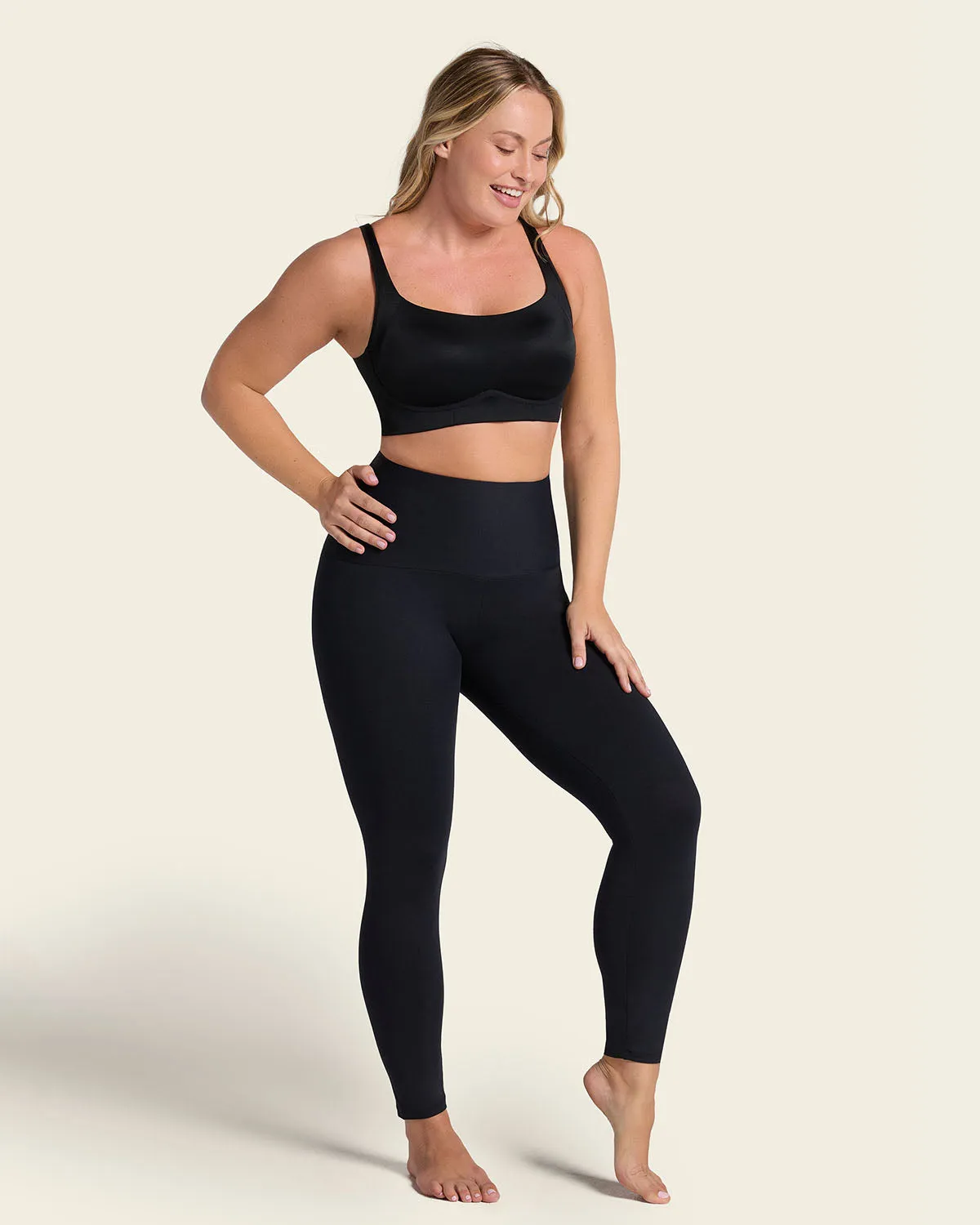 Sculpting Shaper Legging with Butt-Lifting Inner Short