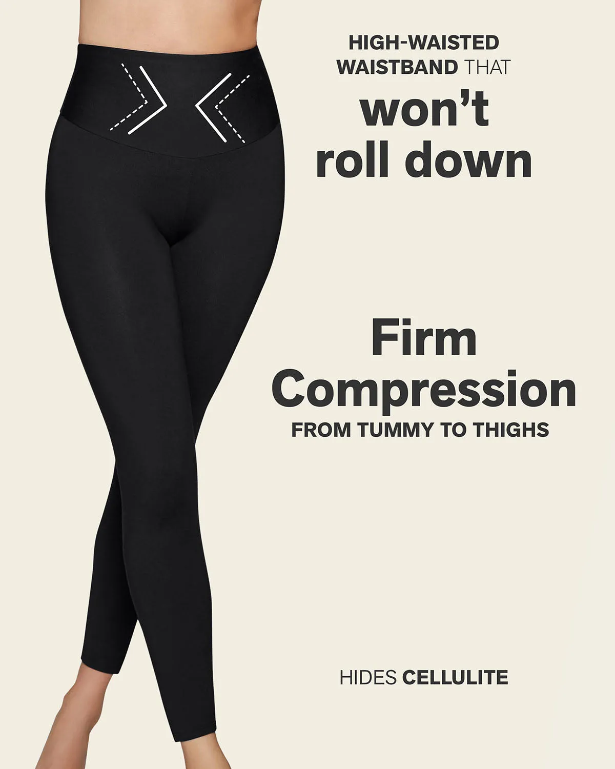 Sculpting Shaper Legging with Butt-Lifting Inner Short