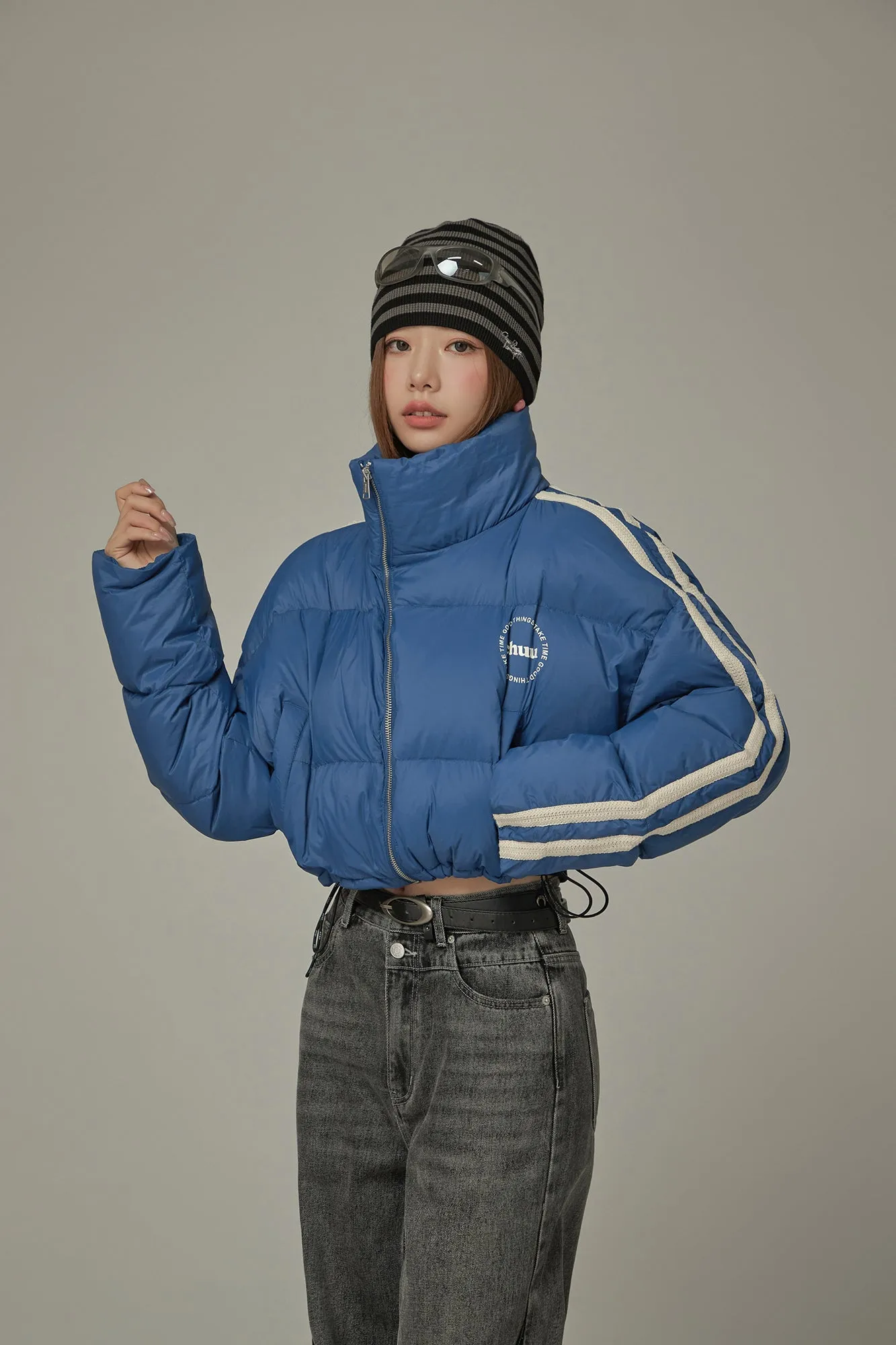 Sporty Crop Padded Jacket