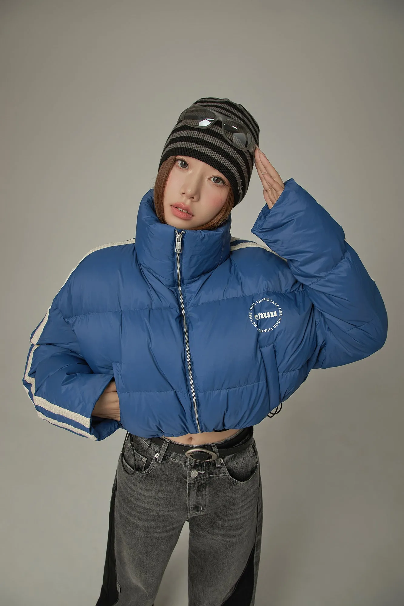 Sporty Crop Padded Jacket